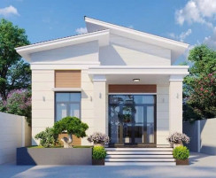 Bản vẽ thiết kế nhà cấp 4 cho chị Lan